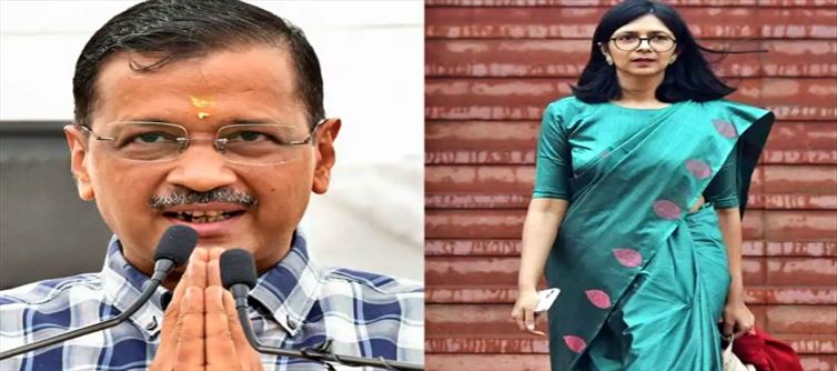 संयुक्त संवाददाता सम्मेलन में केजरीवाल ने स्वाति मालीवाल के सवालों को टाल दिया