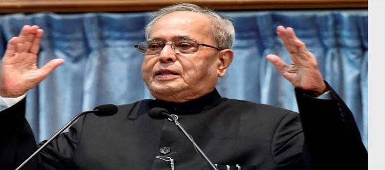 The entire cabinet was silent on this question of Pranab Mukherjee..?