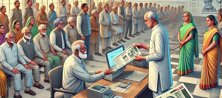 Unified Pension Scheme: 50% Remaining Profits Pension For Central Executive Personnel