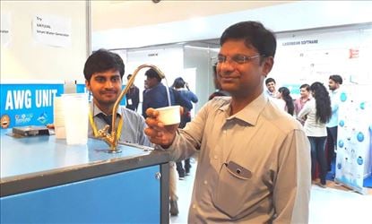 Ever imagined there would come a day when a machine generated water from thin air?