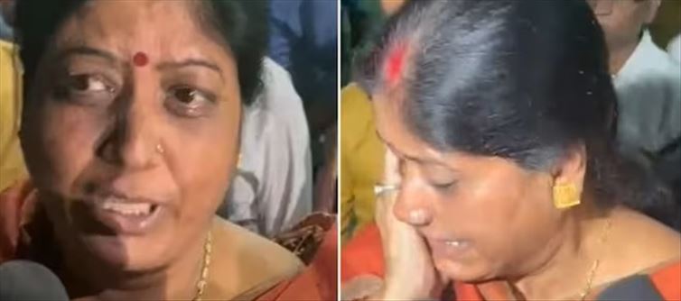 VIDEO - BJP woman leader in tears after Bihar CM Nitish Kumar VULGAR comment