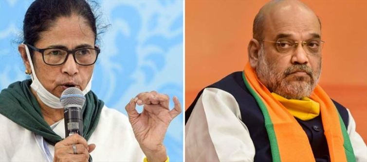 ‘করোনা এক্সপ্রেস বলিনি’, অমিতকে পাল্টা তোপ মমতার!