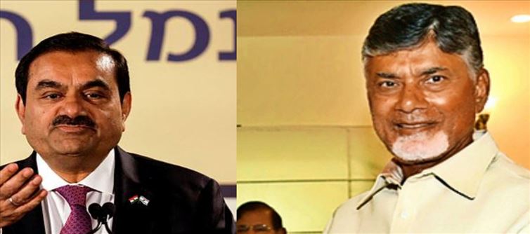 What did Andhra Pradesh's Information and Broadcasting Minister say about Adani Group?