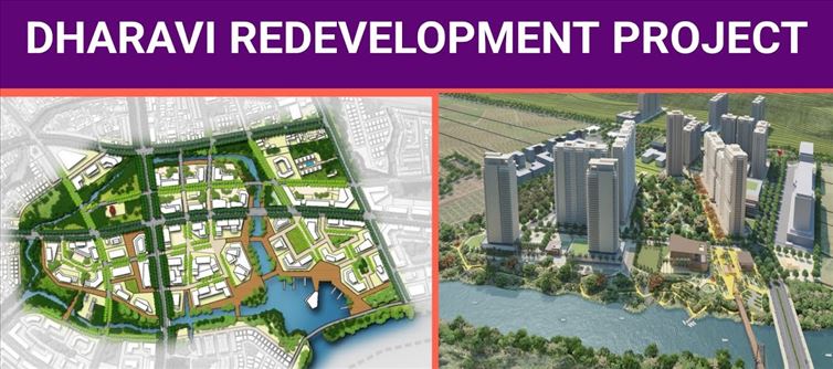 What is the purpose of the Dharavi Redevelopment Project?
