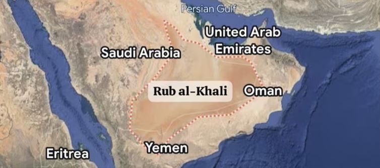 What lies in Rub al-Khali, world's most dangerous desert, that swallowed up Telangana man