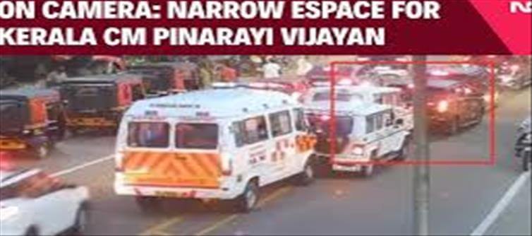 What punishment will be given if there is a collision with vehicles of CM's convoy?