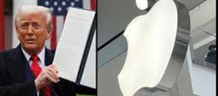 Why did Apple shares fall due to Trump's tariffs..!?