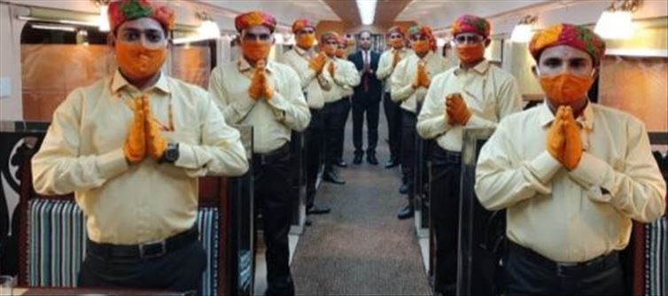 Why Saffron Uniform in Ramayan Express?