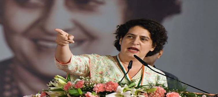 Why religion and caste are discussed, Priyanka Gandhi taunts BJP