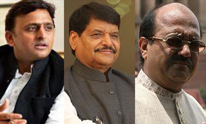 Yadav family feud brings cheer to BJP supporters