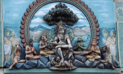 Hindi God as Guru is Dakshinamurthy for all types of knowledge 