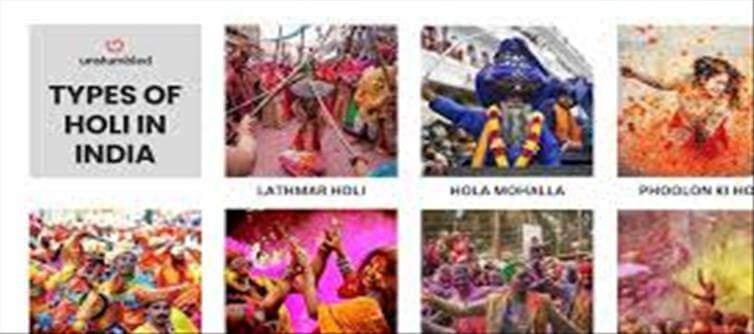 5 types of Holi are famous all over the world!
