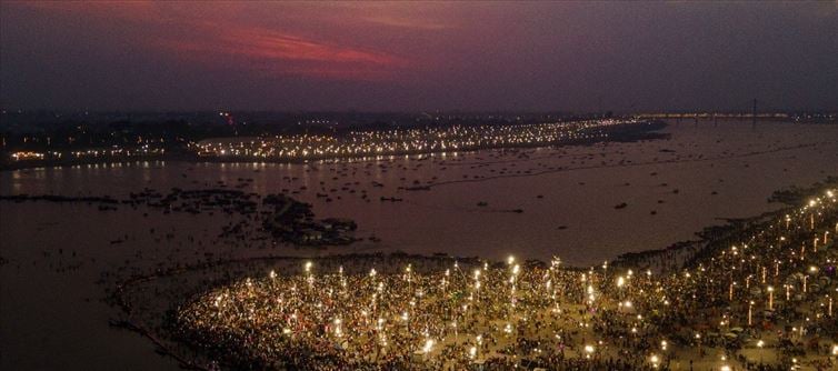 Devotees flock for the final holy dip as Maha Kumbh marks the grand culmination today.
