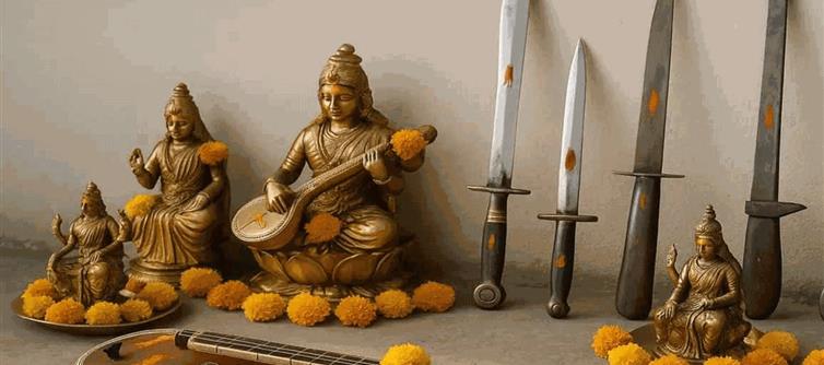 మహర్ణవమి ప్రత్యేకం: ఆయుధపూజ వెనుక ఆస‌లు కథ ఇదే..!