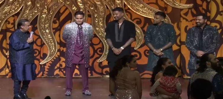 अंबानी परिवार ने T20 विश्व कप जीत के लिए रोहित, सूर्यकुमार और पंड्या का सम्मान किया