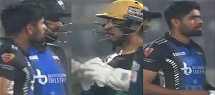 Babar Azam was furious as the wicketkeeper sledged him..!?