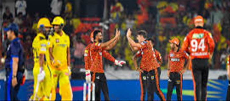 CSK set a low target of 166 runs for SRH..!?