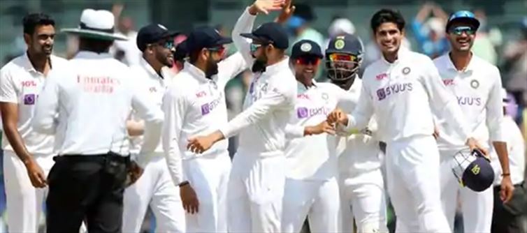 भारत ने इंग्लैंड को दूसरे टेस्ट मैच में हराकर शृंखला की बराबर