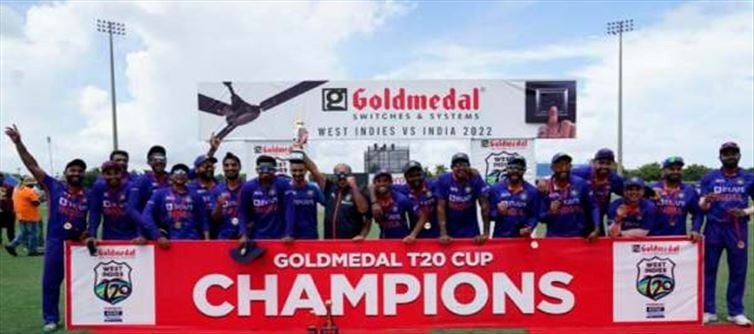 West Indies totally wrapped in 100 runs..! Amazing Indian Team..!