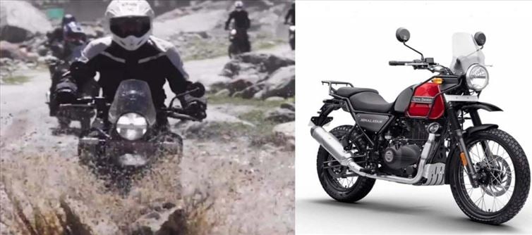 బుల్లి పిట్ట: రాయల్ ఎన్ ఫీల్డ్ హిమాలయన్ 450 బైక్ త్వరలోనే లాంచ్.. ఆకట్టుకుంటున్న టీజర్..!!