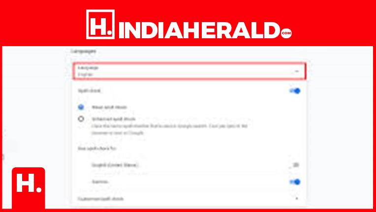 To Change The Default Language In Google Chrome, Follow Thi