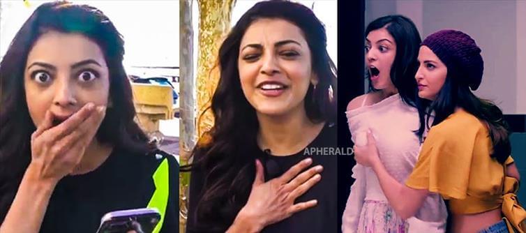 Kajal Aggarwal says she felt shy while shooting that scene