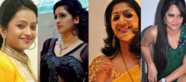 Who are the husbands of these beautiful Telugu TV anchors?