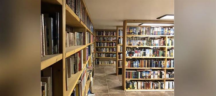Couple's Personal Library With 32,000 Books