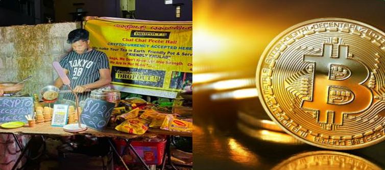 Crypto Payment at Bangalore Tea Shop...!?