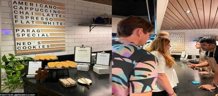 Twitter CEO gave coffee to employees!
