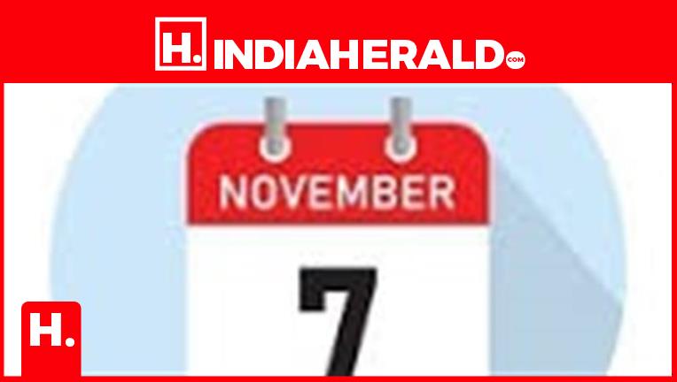 What does November 7 represent?