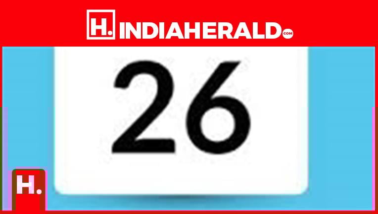 What happened on 26 October in India?