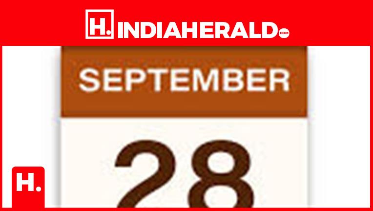 What happened on September 28th in India?