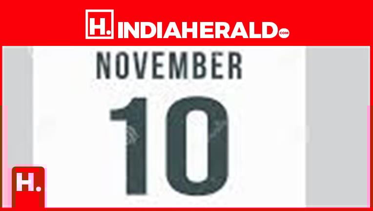 Anniversaries and events on November 10
