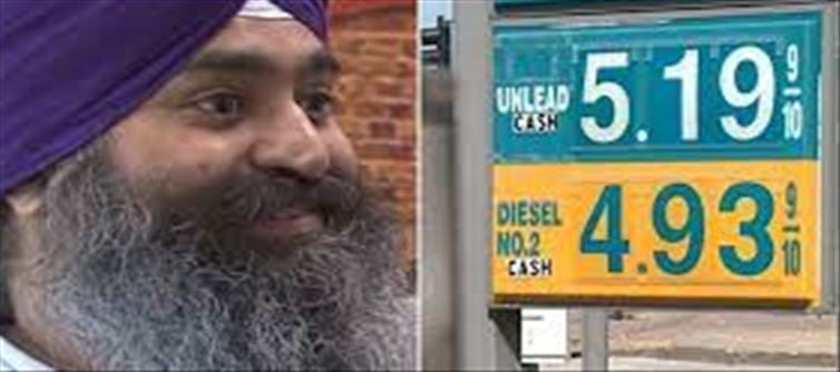 This Sardarji is a hero for Common man- cheap fuel!!