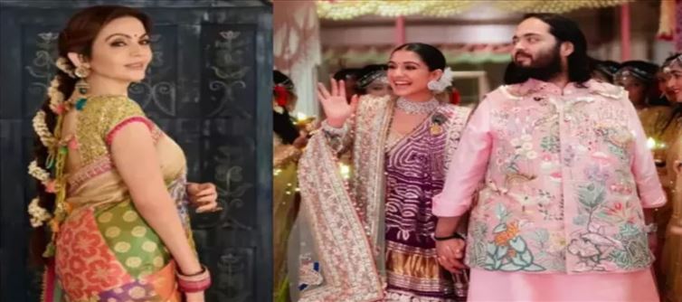 It took more than six months to weave Nita Ambani's saree ?