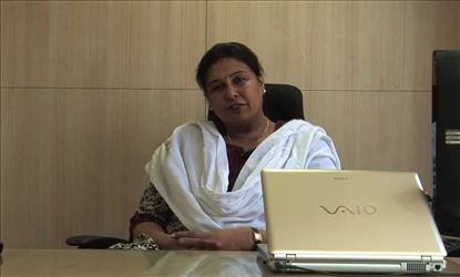 G. Sree Vidhya MD of Ravindra Services Pvt Ltd