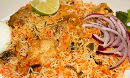 Hyderabadi Chicken Biryani